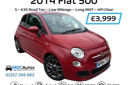 Fiat 500 Hatchback (08-24) 1.2 S 3d For Sale - Motoring Made Easy T/A MDC Autos, Chorley