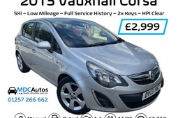 Vauxhall Corsa Hatchback (06-14) 1.4 SXi (AC) 5d For Sale - Motoring Made Easy T/A MDC Autos, Chorley