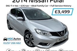 Nissan Pulsar Hatchback (14-18) 1.2 DiG-T N-Tec 5d For Sale - Motoring Made Easy T/A MDC Autos, Chorley