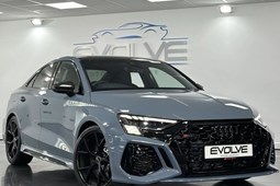 Audi A3 RS 3 Saloon (21 on) RS 3 TFSI Quattro Carbon Black 4dr S Tronic For Sale - Evolve Motor Company, Newport