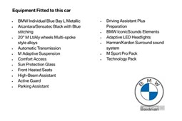 BMW X1 SUV (22 on) xDrive 30e MSport 5dr Step Auto For Sale - BMW Bavarian, Belfast