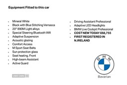 BMW iX3 SUV (21-24) 210kW M Sport Pro 80kWh 5dr Auto For Sale - BMW Bavarian, Belfast