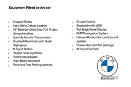 BMW 4-Series Convertible (14-20) 435d xDrive M Sport (Professional Media) 2d Auto For Sale - BMW Bavarian, Belfast