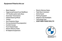BMW X1 SUV (22 on) xDrive 30e MSport 5dr Step Auto For Sale - BMW Bavarian, Belfast