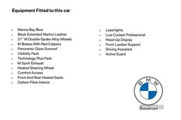 BMW X3 M (19-24) xDrive X3 M Competition 5dr Step Auto For Sale - BMW Bavarian, Belfast