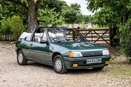 Peugeot 205 Cabriolet (86-94) 1.4 Roland Garros 2d For Sale - Historics Classic and Sportscar Auctions Ltd, Iver
