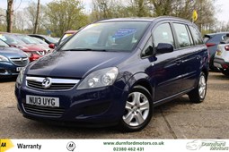 Vauxhall Zafira (05-14) 1.6i (115bhp) Exclusiv 5d For Sale - Durnford Motors, Southampton
