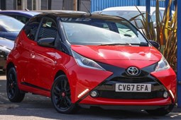Toyota Aygo (14-22) X-Cite (Bi-Tone Red) 1.0 VVT-i X-Shift auto 5d For Sale - Cardiff Trade Sales Ltd, Cardiff