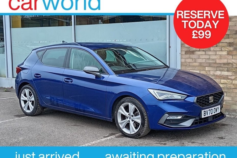SEAT Leon Hatchback (20 on) FR 1.5 TSI Evo 130PS 5d For Sale - Carworld Supermarket, Peterborough