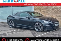 Audi A5 Coupe (16-24) Black Edition 40 TFSI 190PS S Tronic auto 2d For Sale - Carworld Supermarket, Peterborough