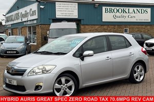 Toyota Auris (07-13) 1.8 VVTi Hybrid T Spirit 5d CVT Auto For Sale - Brooklands Cars, Corby