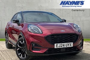 Ford Puma SUV (19 on) 1.0 EcoBoost Hybrid mHEV 155 Vivid Ruby Ed 5dr DCT For Sale - Haynes Ford (Canterbury), Canterbury
