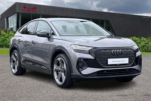 Audi Q4 E-Tron Sportback (21 on) 210kW 45 82kWh Black Edition 5dr Auto For Sale - Bolton Audi, Bolton