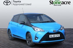 Toyota Yaris (11-20) Blue Design Bi-Tone 1.5 VVT-i 5d For Sale - Stoneacre Durham Toyota, Durham