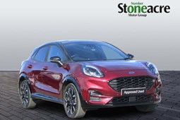 Ford Puma SUV (19 on) 1.0 EcoBoost Hybrid mHEV 155 Vivid Ruby Ed 5dr DCT For Sale - Stoneacre Durham Toyota, Durham