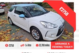 Citroen DS3 (10-15) 1.4 VTi 16V DSign 3d For Sale - D H C S, Sheffield