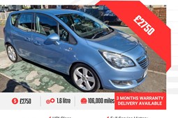 Vauxhall Meriva (10-17) 1.6 CDTi 16v Tech Line 5d For Sale - D H C S, Sheffield