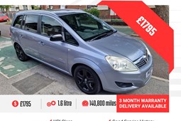 Vauxhall Zafira (05-14) 1.6i (115bhp) Energy 5d For Sale - D H C S, Sheffield