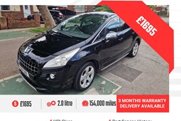 Peugeot 3008 (09-16) 2.0 HDi (150bhp) Exclusive 5d For Sale - D H C S, Sheffield