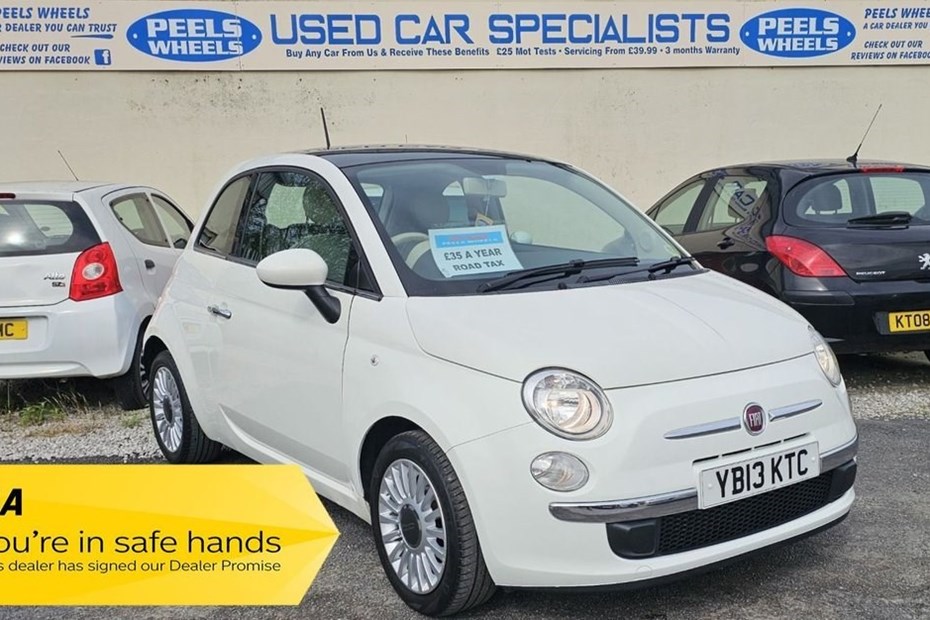 Fiat 500 Hatchback (08-24) 1.2 Lounge (Start Stop) 3d For Sale - PEELS WHEELS LIMITED, Morecambe