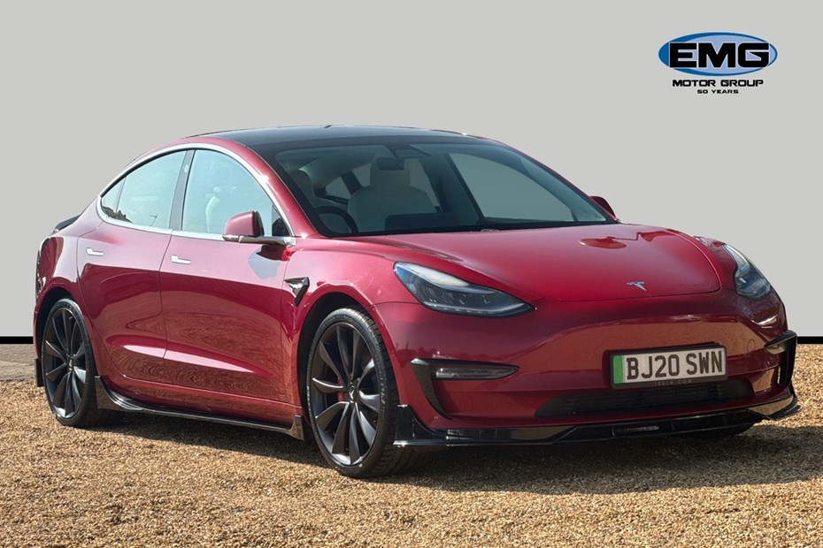 Tesla Model 3 (16 on) Performance All-Wheel Drive auto 4d For Sale - EMG Motor Group Huntingdon, Huntingdon