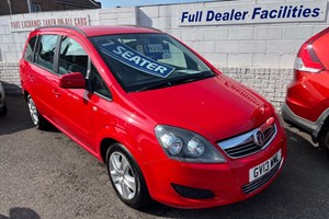 Vauxhall Zafira (05-14) 1.6i (115bhp) Exclusiv 5d For Sale - Castle 4 Cars, Southampton