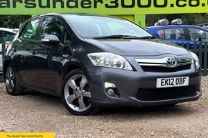 Toyota Auris (07-13) 1.8 VVTi Hybrid T Spirit 5d CVT Auto For Sale - CarsUnder3000, Rayleigh