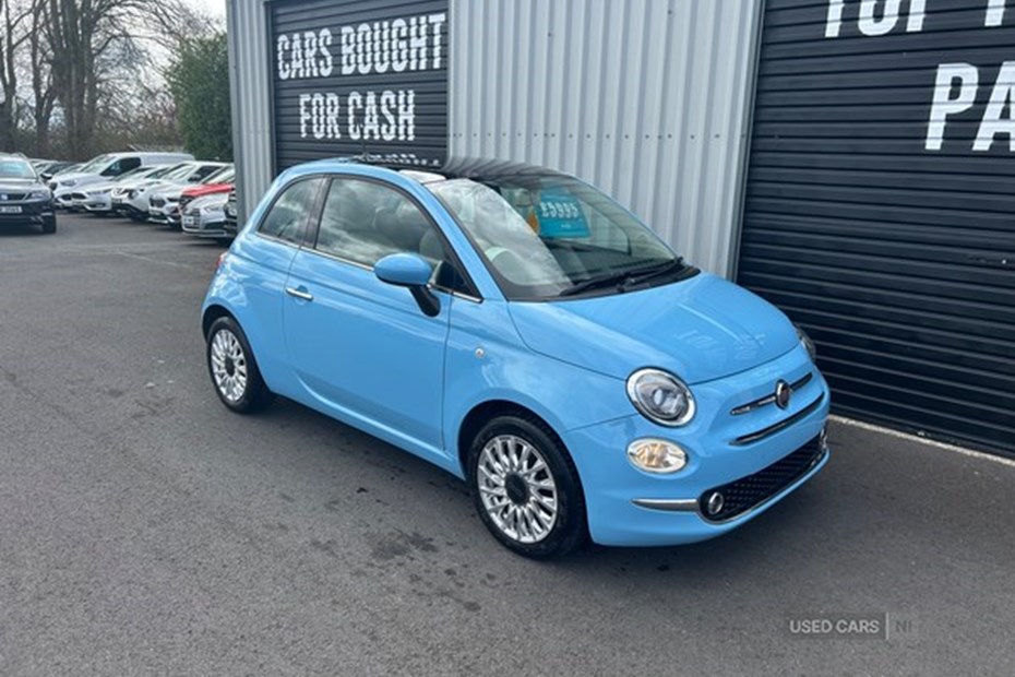 Fiat 500 Hatchback (08-24) 1.2 Lounge (09/15-) 3d For Sale - Richard Greer Car Sales, Ballyclare