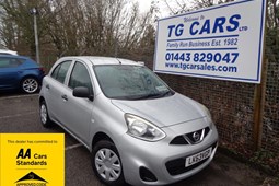 Nissan Micra Hatchback (10-17) 1.2 Visia (09/13-) 5d For Sale - T G Car Sales Limited, Blackwood