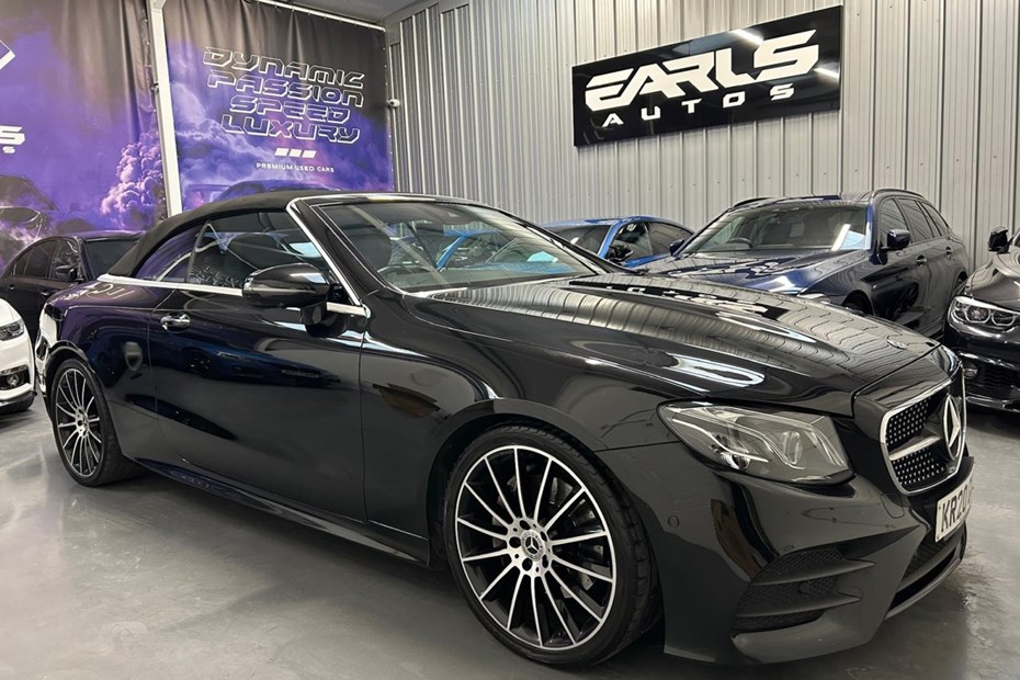 Mercedes-Benz E-Class Cabriolet (17-23) E 300 d AMG Line Night Edition Premium Plus 9G-Tronic Plus auto 2d For Sale - Earls Autos, Peterborough