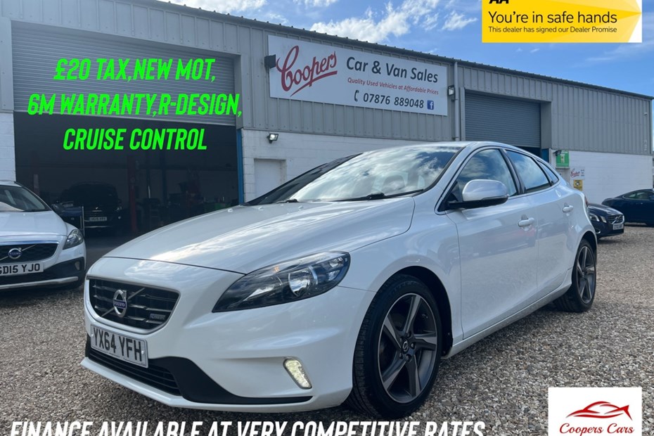 Volvo V40 Hatchback (12-19) D2 R Design 5d For Sale - Coopers Cars (South West) Limited, East Brent