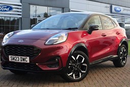 Ford Puma SUV (19 on) 1.0 EcoBoost Vivid Ruby Edition 5dr DCT For Sale - Peoples Ford Edinburgh, 1 Cultins Road