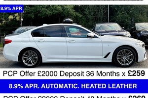 BMW 5-Series Saloon (17-24) 520d M Sport auto 4d For Sale - Beech Motor Company, Congleton