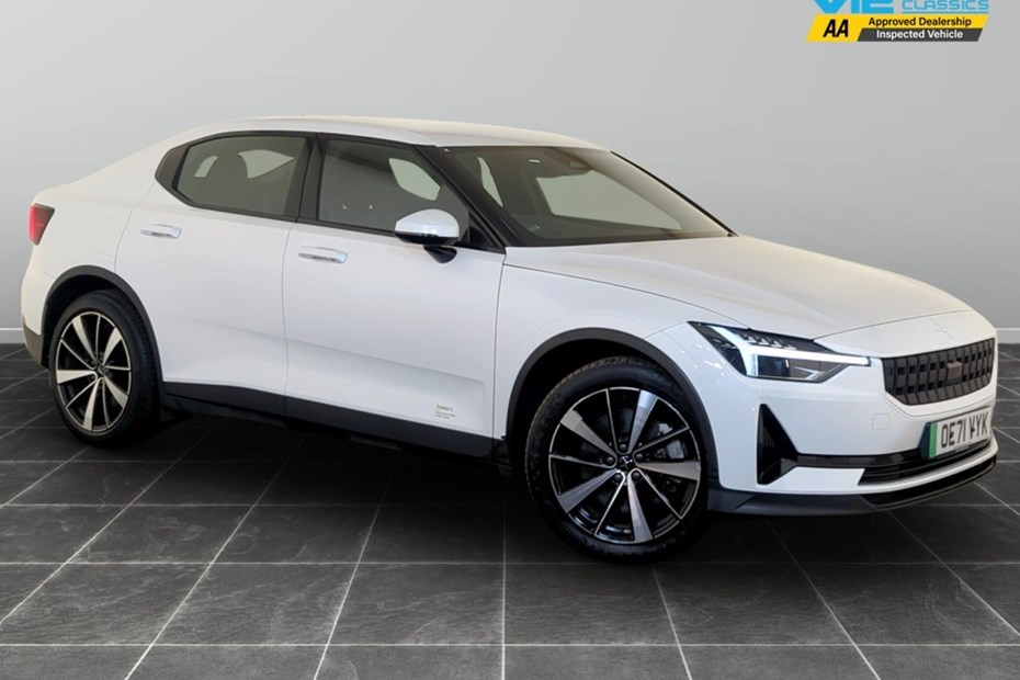 Polestar 2 Fastback (20 on) 165kW 63kWh Standard Range Single motor 5dr Auto For Sale - V12 Sports and Classics Hinckley, Hinckley