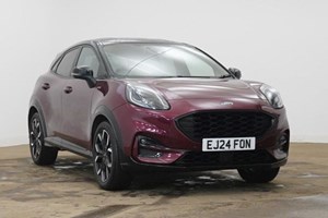 Ford Puma SUV (19 on) 1.0 EcoBoost Hybrid mHEV Vivid Ruby Ed 5dr DCT For Sale - Perrys Chesterfield, Chesterfield