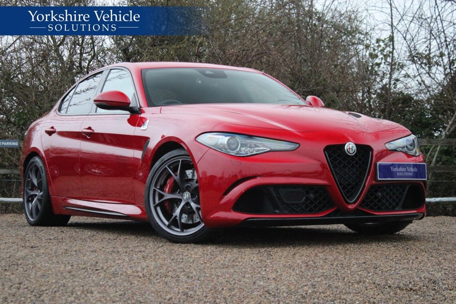 Alfa Romeo Giulia Quadrifoglio (16 on) 2.9 V6 BiTurbo Quadrifoglio 4dr Auto [ACC] 4d For Sale - Yorkshire Vehicle Solutions Ltd, York