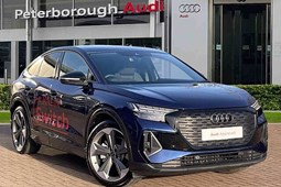 Audi Q4 E-Tron Sportback (21 on) 150kW 40 82kWh Black Edition 5dr Auto For Sale - Delivered By Heycar, Swansea