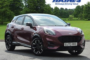 Ford Puma SUV (19 on) 1.0 EcoBoost Hybrid mHEV Vivid Ruby Edition 5dr For Sale - Haynes Ford (Maidstone), Maidstone