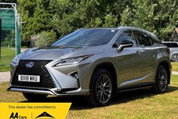 Lexus RX SUV (16-22) 450h 3.5 F-Sport 5d CVT Auto For Sale - The Witley Car Company Ltd, Goldalming