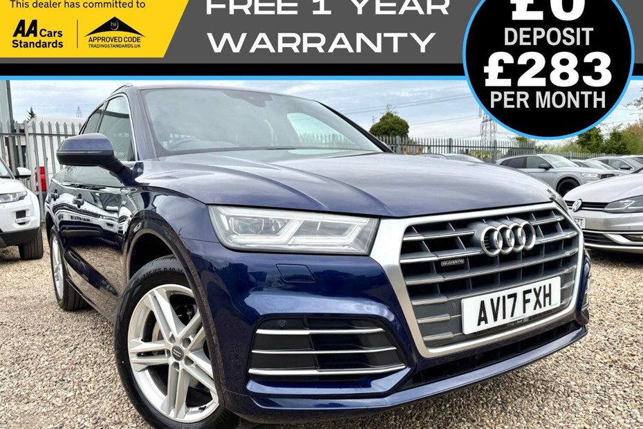 Audi Q5 SUV (16-24) S Line 2.0 TDI 190PS Quattro S Tronic auto 5d For Sale - Andrew James Cars Ltd, Rochester
