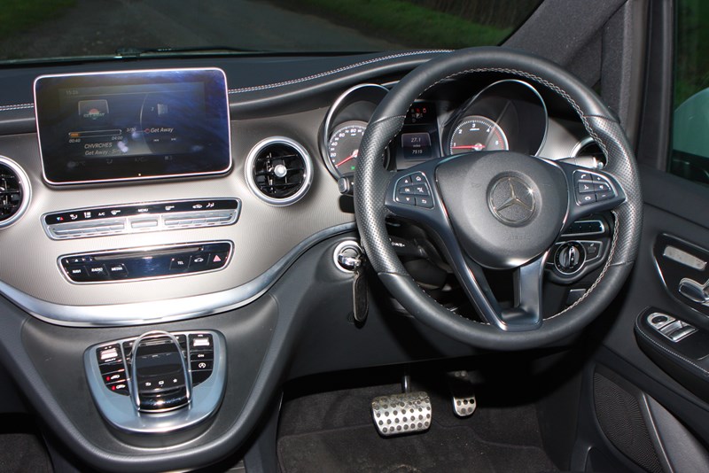 MercedesBenz VClass (2021) Practicality, Boot Space & Dimensions