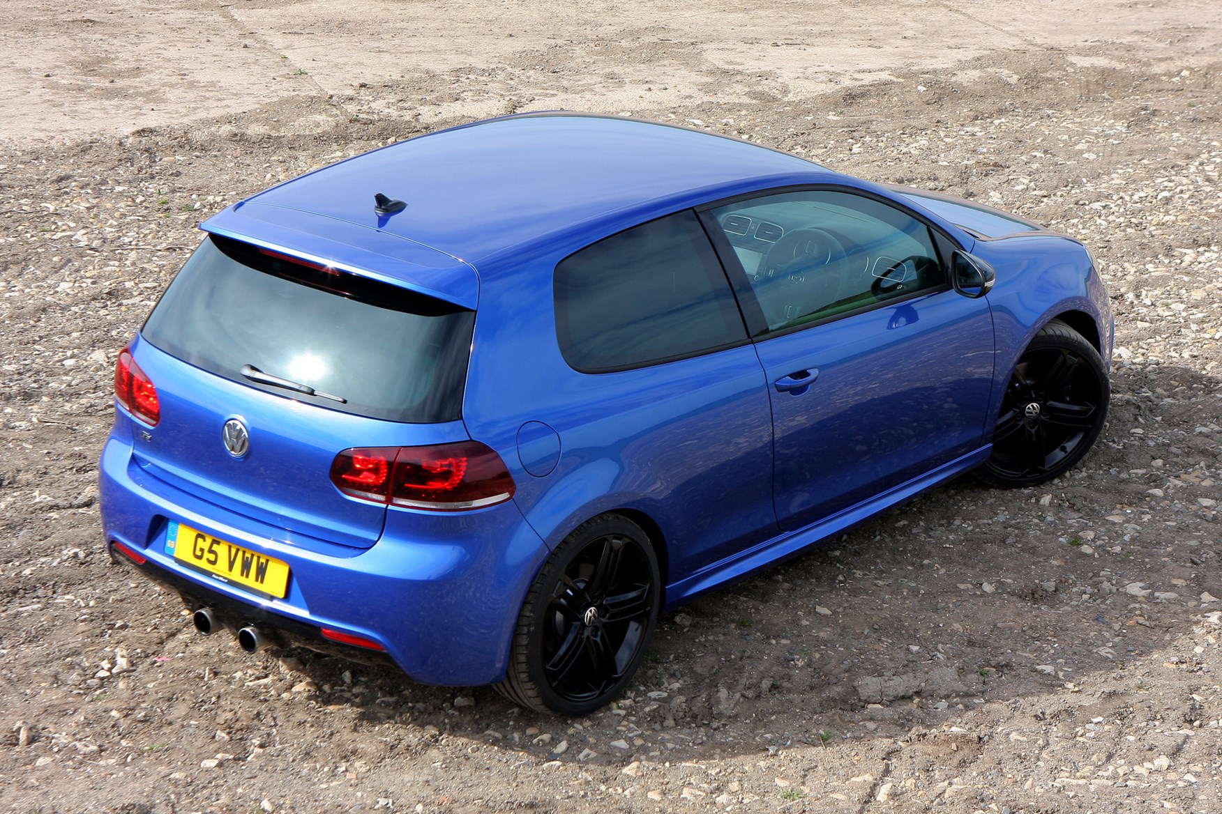 Volkswagen Golf R (2010) review, rear view