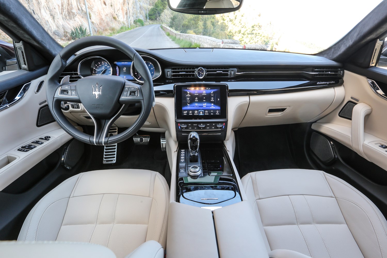 Maserati Quattroporte 2020 Interior Layout Dashboard