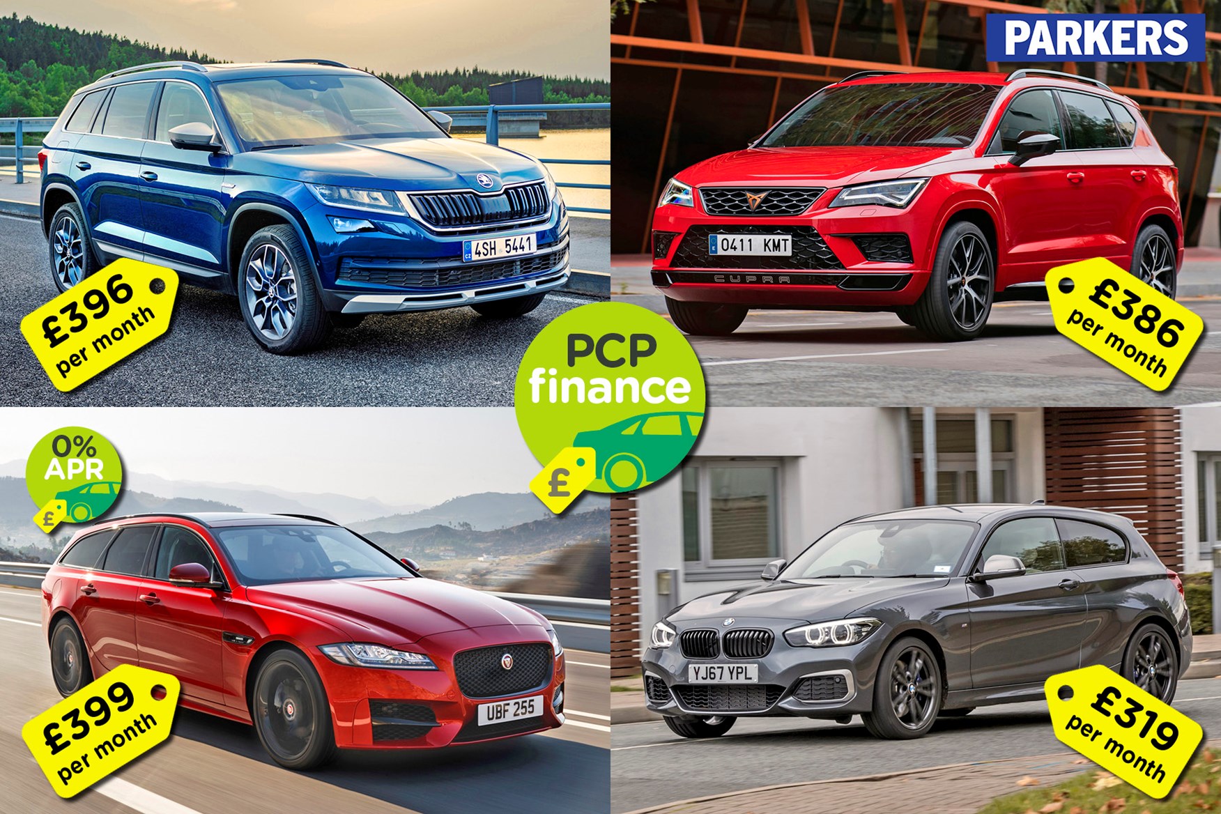 Car finance best new cars for less than £400 per month Parkers
