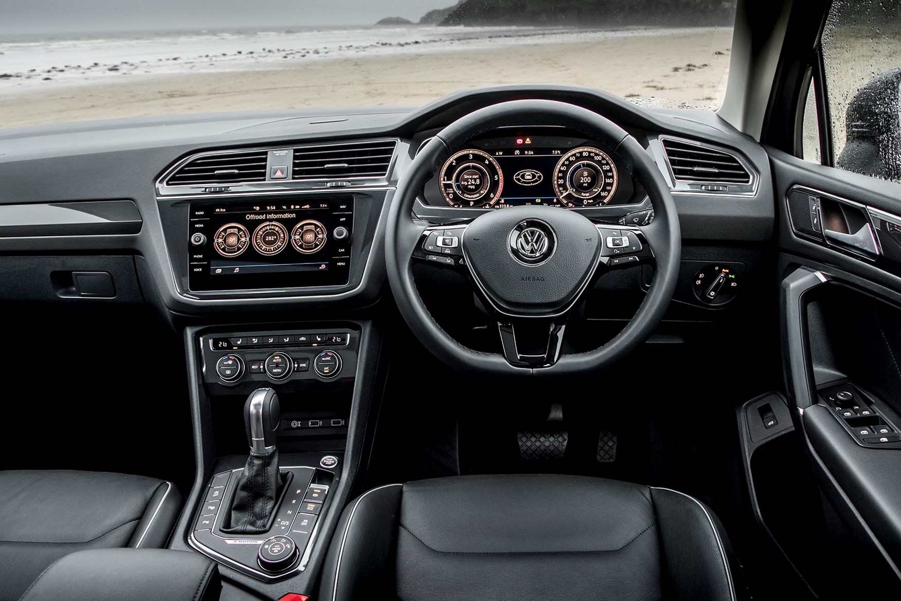 Volkswagen tiguan ii allspace отличие