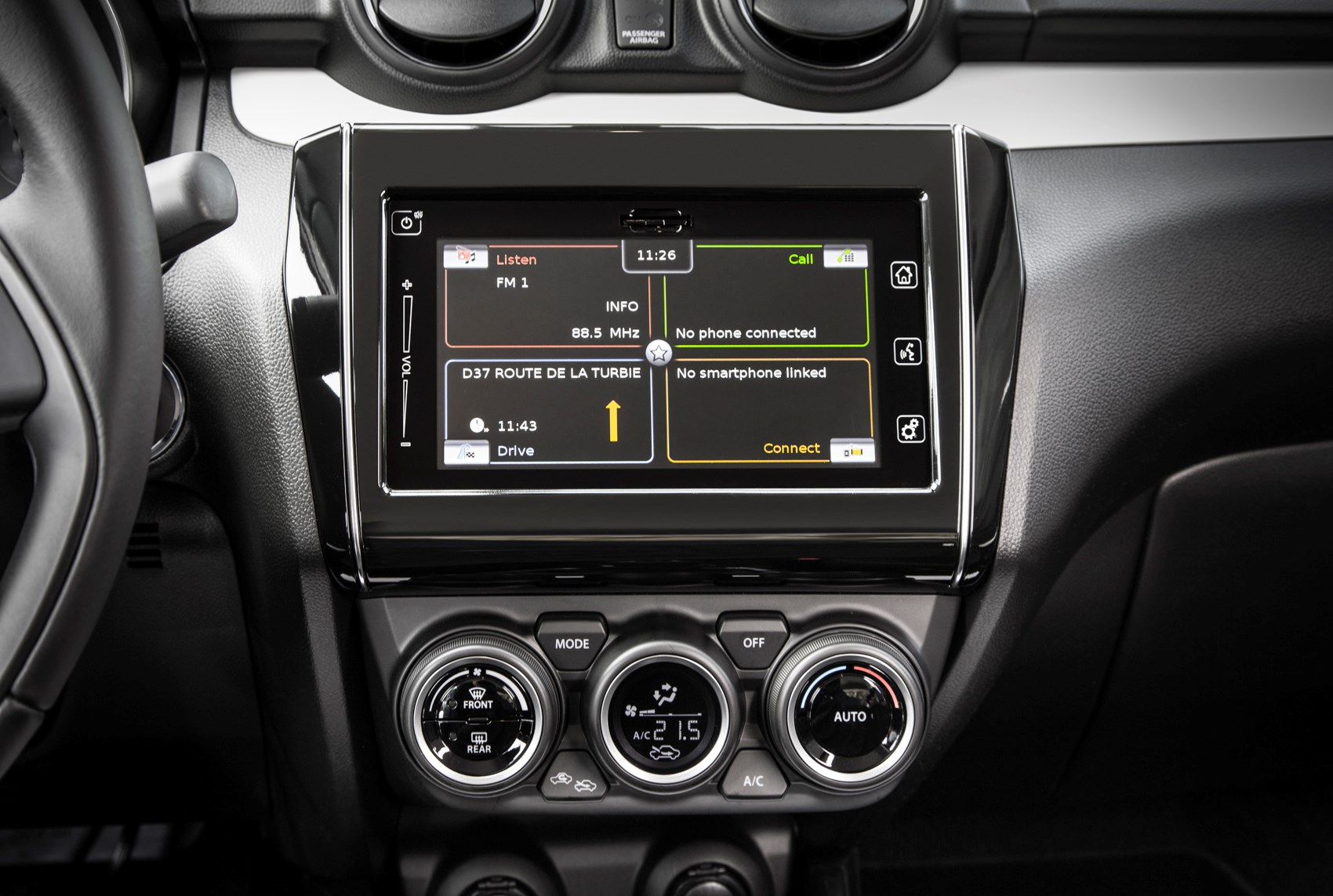 Suzuki Swift 2020 Interior Layout Dashboard