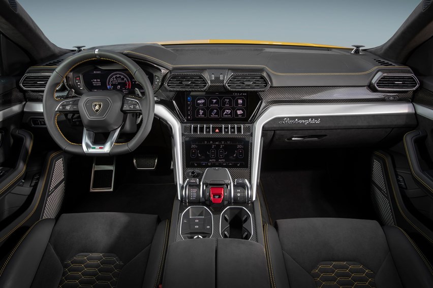 Lamborghini urus interior