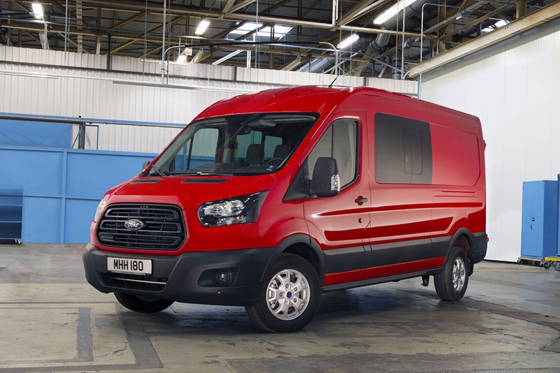 Ford Transit van dimensions, capacity, payload, volume, towing Parkers