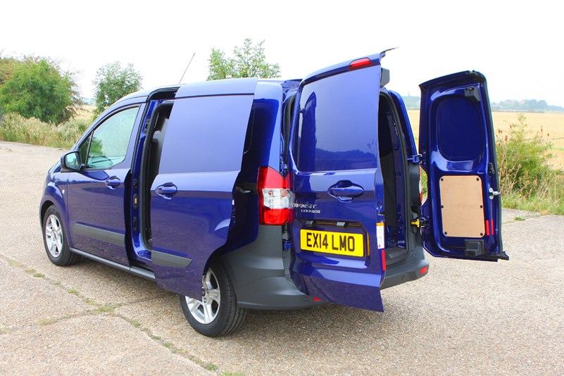 Ford Transit Courier van dimensions (2014-on), capacity, payload ...