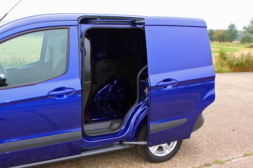 Ford Transit Courier van dimensions (2014on), capacity